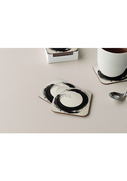Dekoratif Bardak Altlığı Circle Design 134