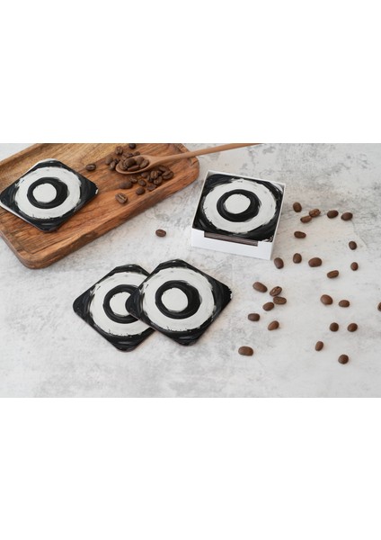 Dekoratif Bardak Altlığı Circle Design 137 fiyatları