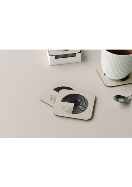 Dekoratif Bardak Altlığı Circle Design 146