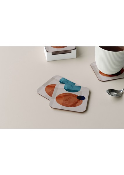 Dekoratif Bardak Altlığı Circle Design 184