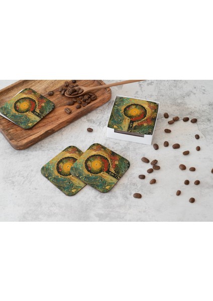 Dekoratif Bardak Altlığı Circle Design 08 fiyatları