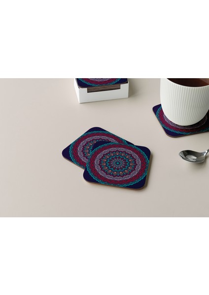 Dekoratif Bardak Altlığı Circle Design 20