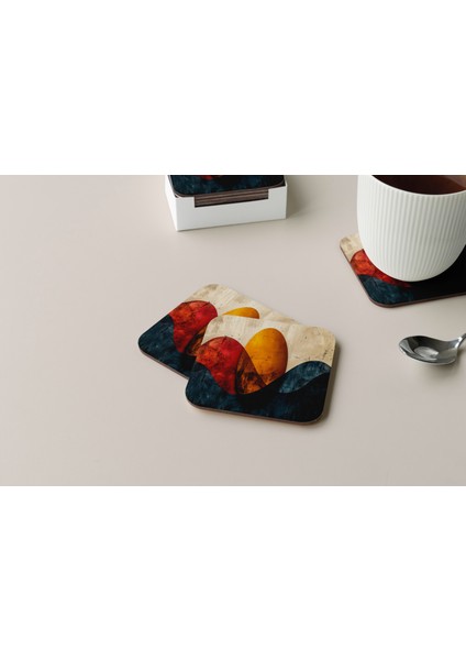 Dekoratif Bardak Altlığı Circle Design 30