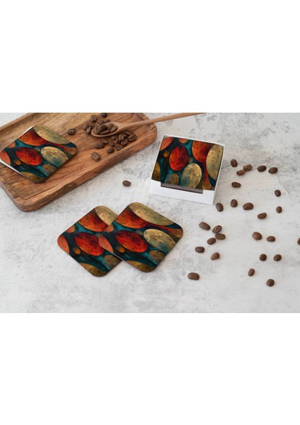 Dekoratif Bardak Altlığı Circle Design 72 fiyatları