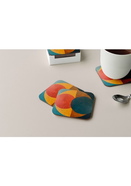 Dekoratif Bardak Altlığı Circle Design 80