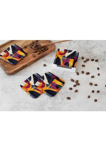 Dekoratif Bardak Altlığı Circle Design 87 fiyatları