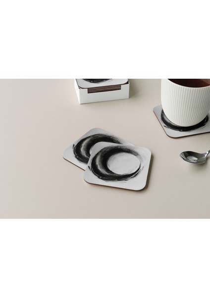 Dekoratif Bardak Altlığı Circle Design 143