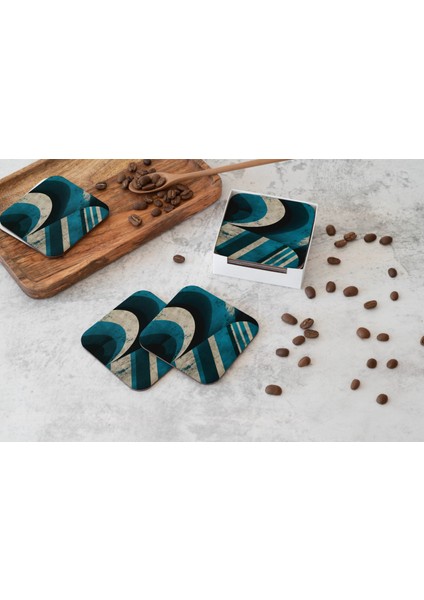 Dekoratif Bardak Altlığı Circle Design 37 fiyatları