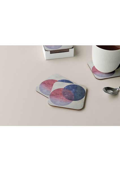 Dekoratif Bardak Altlığı Circle Design 50
