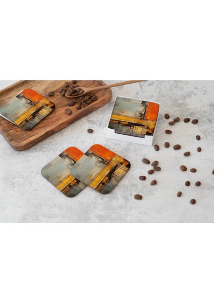 Dekoratif Bardak Altlığı Circle Design 58 fiyatları