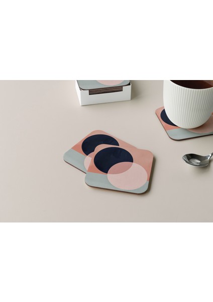 Dekoratif Bardak Altlığı Circle Design 62