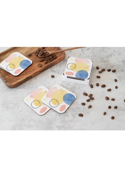 Dekoratif Bardak Altlığı Circle Design 205 fiyatları