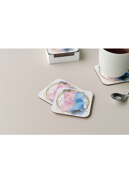 Dekoratif Bardak Altlığı Circle Design 245