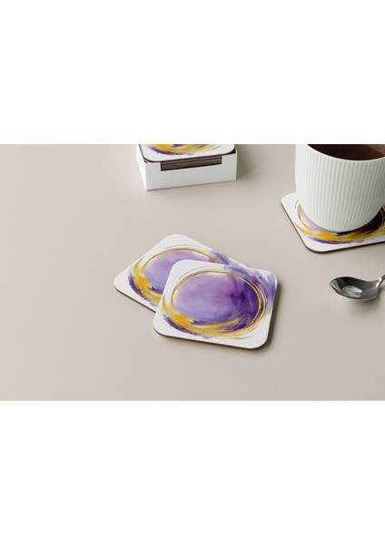 Dekoratif Bardak Altlığı Circle Design 284