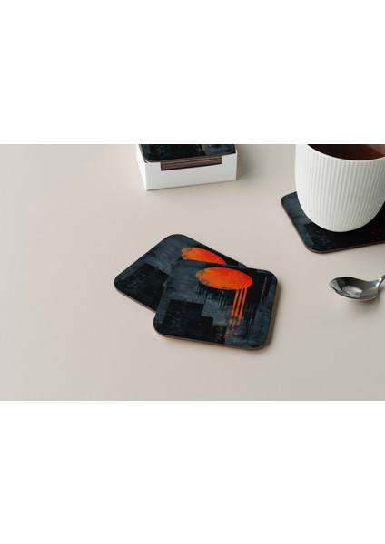 Dekoratif Bardak Altlığı Circle Design 318