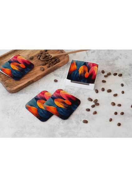 Dekoratif Bardak Altlığı Circle Design 42 fiyatları