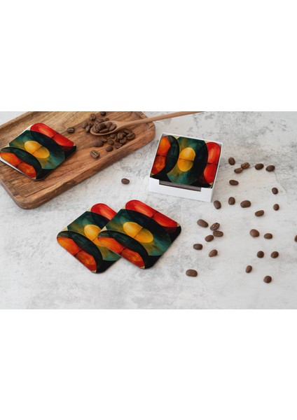 Dekoratif Bardak Altlığı Circle Design 45 fiyatları