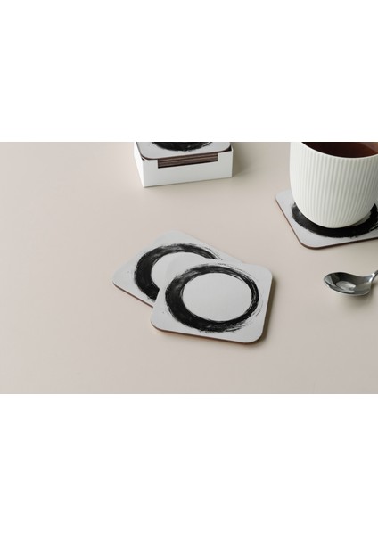 Dekoratif Bardak Altlığı Circle Design 47