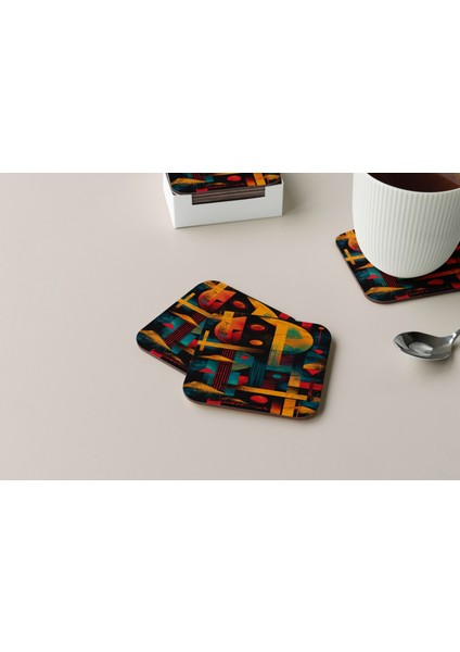 Dekoratif Bardak Altlığı Circle Design 88