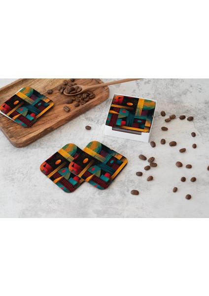 Dekoratif Bardak Altlığı Circle Design 88 fiyatları