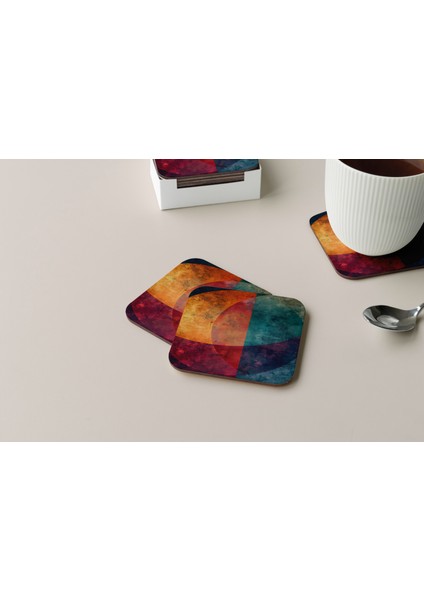 Dekoratif Bardak Altlığı Circle Design 118