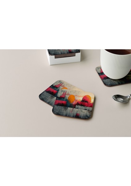 Dekoratif Bardak Altlığı Circle Design 120