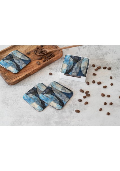 Dekoratif Bardak Altlığı Circle Design 84 fiyatları