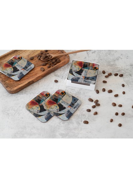 Dekoratif Bardak Altlığı Circle Design 95 fiyatları