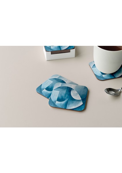 Dekoratif Bardak Altlığı Circle Design 132