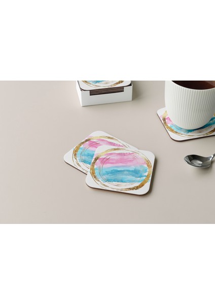 Dekoratif Bardak Altlığı Circle Design 161