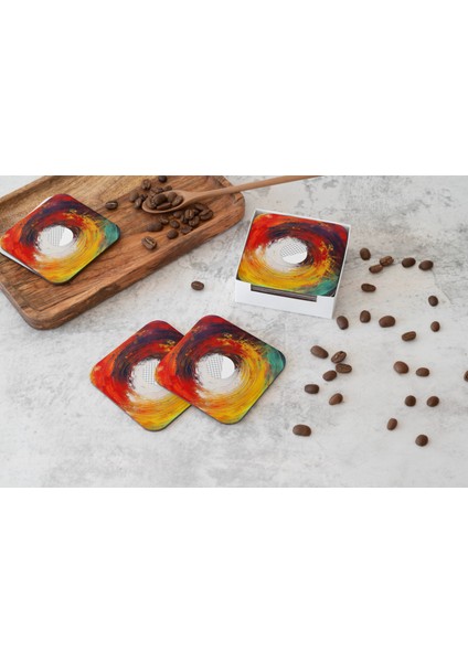 Dekoratif Bardak Altlığı Circle Design 197 fiyatları