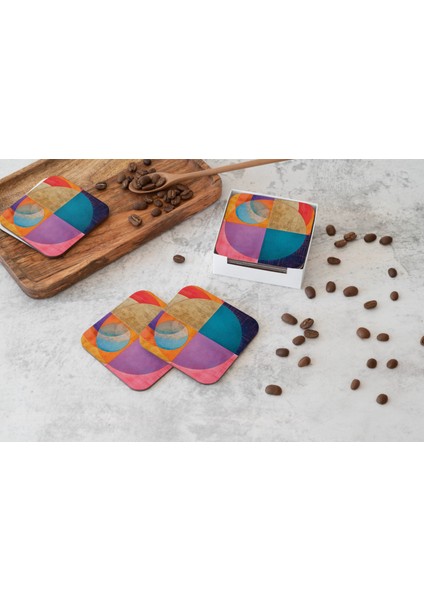 Dekoratif Bardak Altlığı Circle Design 92 fiyatları