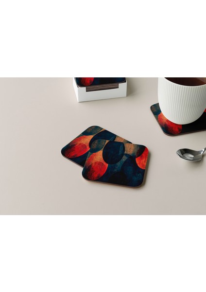 Dekoratif Bardak Altlığı Circle Design 96