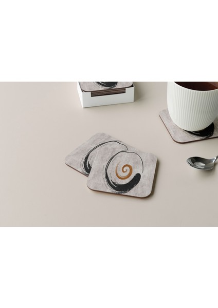 Dekoratif Bardak Altlığı Circle Design 99