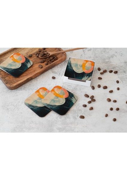 Dekoratif Bardak Altlığı Circle Design 129 fiyatları