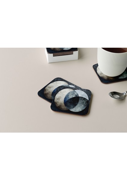 Dekoratif Bardak Altlığı Circle Design 155