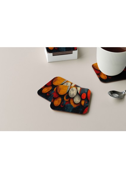 Dekoratif Bardak Altlığı Circle Design 156