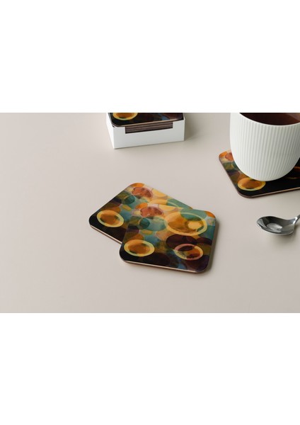 Dekoratif Bardak Altlığı Circle Design 169