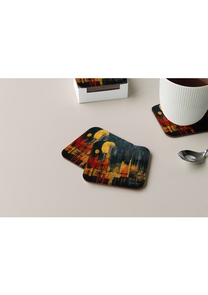 Dekoratif Bardak Altlığı Circle Design 174