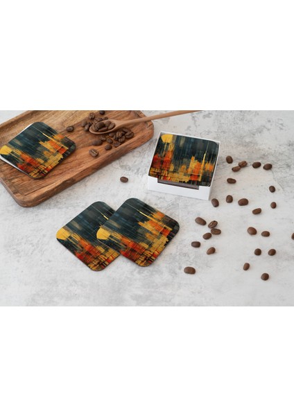 Dekoratif Bardak Altlığı Circle Design 174 fiyatları