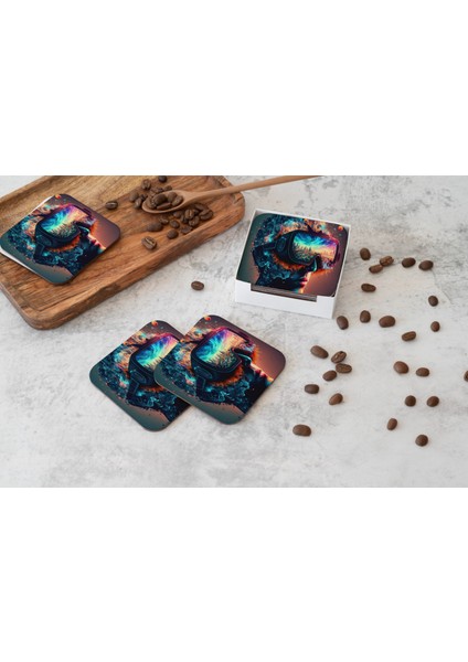 Dekoratif Bardak Altlığı Circle Design 212 fiyatları