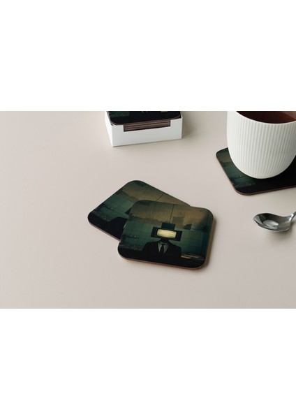 Dekoratif Bardak Altlığı Circle Design 223