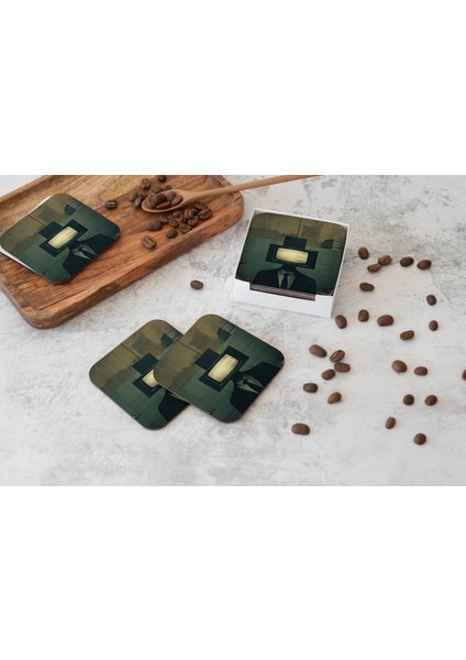 Dekoratif Bardak Altlığı Circle Design 223 fiyatları