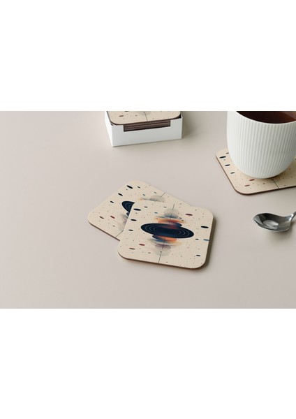 Dekoratif Bardak Altlığı Circle Design 238