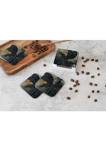 Dekoratif Bardak Altlığı Circle Design 128 fiyatları