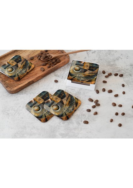 Dekoratif Bardak Altlığı Circle Design 131 fiyatları