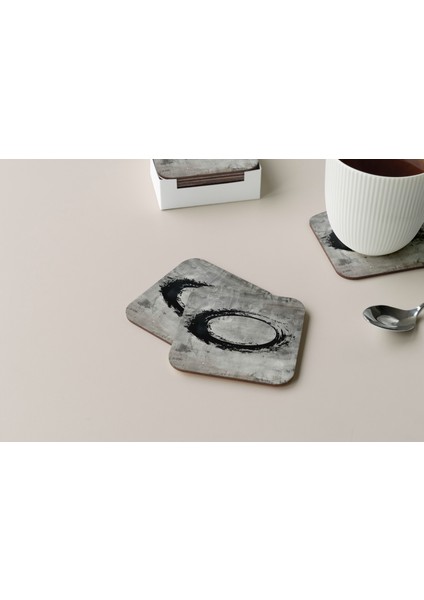 Dekoratif Bardak Altlığı Circle Design 196