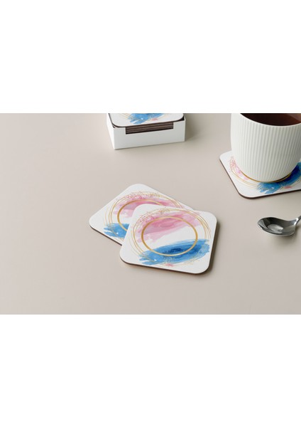 Dekoratif Bardak Altlığı Circle Design 242