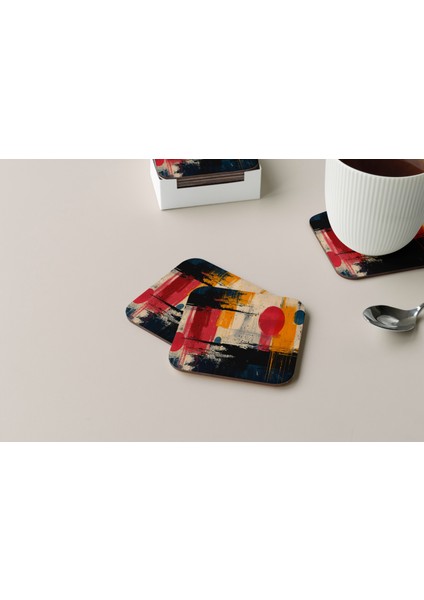 Dekoratif Bardak Altlığı Circle Design 243