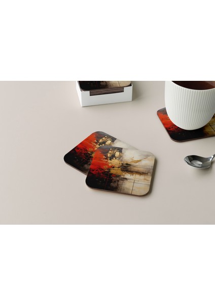 Dekoratif Bardak Altlığı Circle Design 178